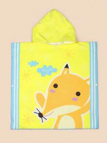 مجموعة من الفيبر الناعم المطبوع للأطفال والشباب، تشمل رداء كاب كابوشون، بشكل إواء استحمام، وحولة شاطئ، وكاب للخروجات الخارجية للربيع والصيف