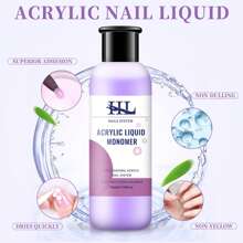 Acrylic Liquid Monomer - 2.5oz Acrylic Professional Liquid Monomer Set Liquid Nail System Kit For Acrylic Nails Extension Gift For Girls DIY Acrylic Press On Nails - Multicolor - View 5