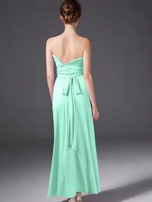 Sexy Convertible Bohemian Style Dress, Bandage Long Dress For Nightclub, Party, Bridesmaid - Mint Green - View 5
