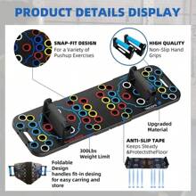 1pc Push-Up Stand Fitness Board, Home Use Gym Accessories