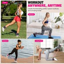 Widerstandsband zum Umwickeln des Knöchels, Handgelenkmanschette mit Polsterung, verstellbarer Schultergurt, Hüftkick-D-Ring für Kabelzugmaschine, Fußtrainingsunterstützung im Fitnessstudio, 1 Paar