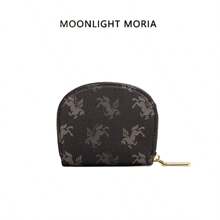 1pc Unicorn High-End Fashion Card Wallet With Multiple Card Slots, Large Capacity Driver's License Card Holder, Brown Wallet, Beige Wallet, Men's Wallet, Women's Wallet, Zipper Leather, Waterproof, Easy To Clean, Portable, Travel Accessories - Multicolor - View 8