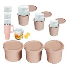 1pc Cup Ice Mold, Silicone Ice Mold Suitable For 20/30/40oz Cups, Make Cylinder Ice Cubes, Covered Ice Tray Mold