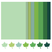 35pcs Green Cardstock Paper, 8.27" X 11.69", 7 Different Green Colors, Suitable For Scrapbooking, Crafts, Drawing, DIY