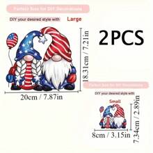 1/2/3 Pcs Independent Day Heat Transfer Printing Patterns, Suitable For July 4th - Perfect For T-Shirts, Sportswear, Hats And Pillows - Vinyl Material - Mixed Variety Of Colors