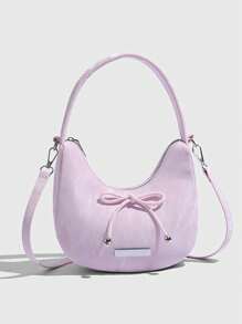 Nowa torebka Cotton Candy, modna, uniwersalna torba na ramię, torba typu crossbody pod pachami, swobodna do pracy