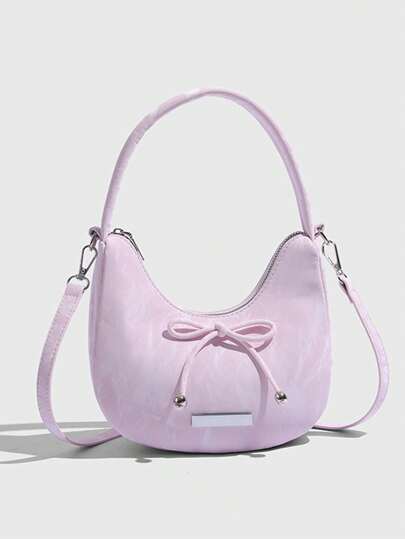 New Cotton Candy Handbag Fashion Versatile Tote Shoulder Bag Crossbody Underarm Bag Casual For Work