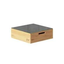 Atmosphera Capsule Holder With 2 Bamboo Drawers. Free Shipping 24/72h. - Black - View 6