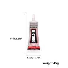B7000 Super Glue - Multipurpose DIY Jewelry Glue For Rhinestones, Cellphone Frame Repair, Transparent Heavy Duty All-Purpose Adhesive - Transparent - View 8