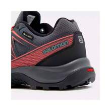 SALOMON Kynthos Gtx W - 女士休闲舒适运动鞋，适合日常穿着 - 烏木/黑/茶玫瑰 - 查看 4