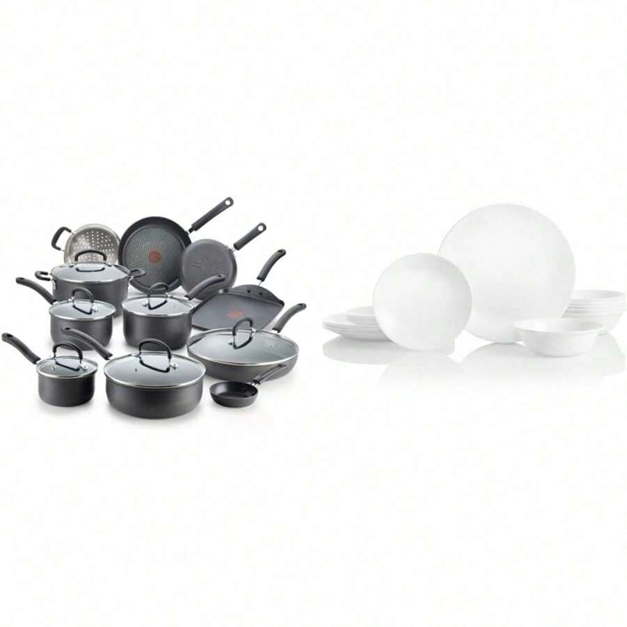 Pans - Topfset + Corelle Livingware - Übersicht 1