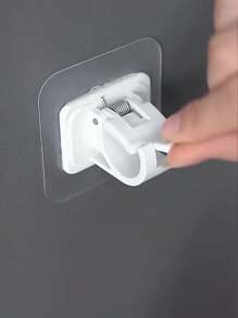 18PCS Curtain Rod Brackets No Drilling, Self Adhesive Curtain Rod Holders Nail Free Adjustable Curtain Rod Hooks Curtain Hangers For Bathroom Kitchen Bathroom Hotel,Curtain Rod Brackets No Drilling, Self Adhesive Curtain Rod Holders Nail Free Adjustable Curtain Rod Hooks Curtain Hangers For Bathroom Kitchen Bathroom Hotel