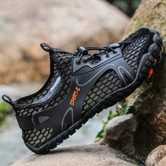 Unisex Outdoor Quick-Drying Wading Shoes, Anti-Slip Aqua Shoes For River Trekking, Hiking, Fishing, Beach