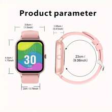 GWENLAND 1.83-Inch Full Touchscreen Wireless Calling Smartwatch, Digital Smartwatch With Calling Function, 100+Sports Mode DIY Watch, Dialing Information Reminder, Multifunctional Smartwatch For Men And Women
