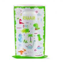 Bolsa de regalo con diseño de dinosaurio, 20 o 50 unidades, bolsa de plástico con diseño animal, bolsa de perlas verdes, para cumpleaños, fiesta, boda, festival, Día de la Madre, Acción de Gracias, empaque de regalo