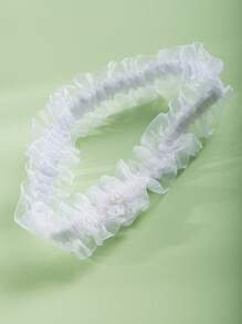 1 件深色花卉大腿链，黑色蕾丝蝴蝶玫瑰花朵吊饰铃铛吊袜带腿带装饰 - 花朵腿環 - 查看 11