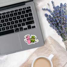 卡通闺蜜贴纸、Nug & Lighter 好友、防水贴纸、朋友礼物、适用于子弹日记本、记事本、笔记本电脑、水瓶、手机壳、装饰 - 彩色 - 查看 4