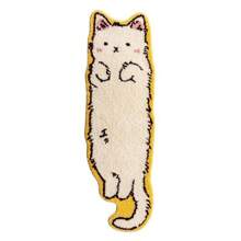 Cute Cat Tufted Rug, 20"X60", Non-Slip Soft Polyester, Animal Pattern, Ideal For Bedrooms & Living Rooms, Fun Cat Design - Grey - View 11
