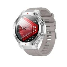 TR3MAX Smart Watch With Calling Function, Wireless 5.0, Multiple Sports Modes, Weather Forecast, AI Voice Control, Music Playback, Compatible With IPhone And Android, TFT Display, Silicone Strap, USB Charging, 410mAh Battery, Smart Watch For Android Phones
