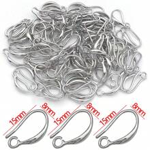 10pcs French Earring Hooks 18K Plated Earring Hooks, French Ear Wire Golden Fishhook Hoop Earrings Brass Earring Findings Component For DIY Jewelry Earring Making - Multicolor - View 4