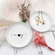 Personalized Ring Dish,Customized Name Ring Dish,Custom Jewelry Dish,Wedding Rign Holder,Engagement Gift For Her,Wedding Gift,Bridal Shower Gifts