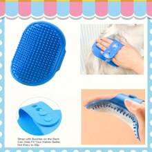 Set de 9 piezas de kit premium de aseo para conejos con cepillo de peinar, cortaúñas y peines para mascotas - Mantenga a su conejo feliz y saludable - Multicolor - Ver 5