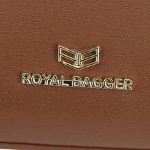 Royal Bagger Genuine Leather Small Handbag For Women – Fashionable Casual Chain Shoulder And Crossbody Bag