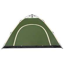 VidaXL Camping Tent 5 Persons Green Quick Release - 綠色 - 查看 8