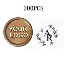 200 Pcs Wax Seals Stickers, Custom Logo Wax Stickers, Handmade Wax Seal Stickers For Wedding Invitation, Self-Adhesive Envelope Wax Stickers-Bronze,Back To School,School Supplies,Multi-Functional,Ornamental,Reusable,Modern,Colorful,Cute,Vintage,Cartoon,Kawaii,Custom,Personalized,Unique,Customized,Workers,Clients,Students,For Business/Work/Office,For School,School Supplies,Back To School,For Office,For School,For Classroom,For Teacher Gifts,For University,For Colleague,For Dorm Rooms,For Teacher,For Boys And Girls,For Teenagers,Junior High School Students,Middle School Students,High School Senior High School Students,College Students,University Students,Freshman,Sophomore,Underclassmen