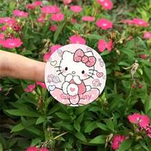 Sanrio (Autorizado) 500 Adesivos/1 Rolo Adesivos da Hello Kitty Beleza Negra Cinnamoroll 500 Rolos - Perfeito para Celulares, Copos e Embalagens de Presentes, Presentes Fofos
