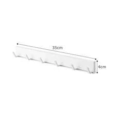 2pcs Movable Adhesive Hooks, Wall Mounted Rack No-Drill