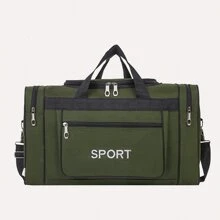 Travel Gym Bag Waterproof Short-Distance Travel Bag Portable Sports Fitness Bag Yoga Exercise Training Bag Large Capacity Tote Bag Handbag Duffel Bag,Foldable Large Capacity Portable Travel Bag Luggage Storage Bag Sports Gym Bag Long And Short Travel Bag, Large Capacity Travel Bag Short Trip Luggage Bag Portable Gym Bag