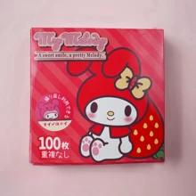 1PC Sanrio DIY100pcs Cartoon Leuke Waterdichte Hand Account Geschenkdoos Versierd Met Stickers Voor Studenten Terug Naar School Geschenken