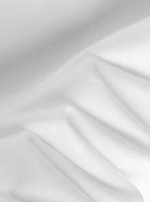 Teen Girl Loose Plus Size Leisure Sunshine Is Printed With Colored Ribbons And Bow Patterns, Round Neck And Short Sleeve Pullover T-Shirt With Short Sleeves. Spring And Summer Leisure Short Sleeve T-Shirt, Girl's Wear. - White - View 5