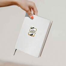 A Reader Without Their Kindle Is A Tragedy, Fourth Wing Quote Sticker, Fantasy Dragon Sticker, Kindle Fantasy Sticker, Onyx Storm Sticker, For Bullet Journal, Planner, Laptop, Water Bottle, Phone Case, Decor - Multicolor - View 4