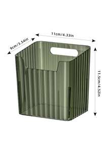 1/2pcs Fridge Organizer Baskets, Food Safe, Suitable For Garlic, Ginger, Spices Storage, Space Saving, Reusable, Washable, Wall Mounted No-Drill, Kitchen Accessories