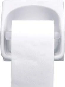 4PCS/2PCS/1pc White 15.8cm Approx. (6.22 In.) Toilet Paper Holder Spring Roller Replacement, Paper Holder Insert, Suitable For Most Bathroom Toilet Paper Rolls