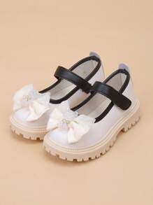 Girls' Leather Princess Shoes, New Spring Autumn Kids Shoes, British Style For Toddler