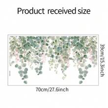 1PC PVC Sơn Hoa Lá Cành Miếng Dán, Nhận Sản Phẩm Kích Thước Mỗi 27,6*15,3/Inch, Có Thể Tháo Rời Không Thấm Nước Tự Dính Trang Trí, Thích Hợp Cho Văn Phòng, Phòng Khách, Ký Túc Xá, Lớp Học, Thư Viện, Trang Trí Nhà Cửa, Decal Vinyl Trang Trí Nhà Cửa, Các Vật Dụng Trang Trí Mùa Xuân Làm Cho Ngôi Nhà Của Bạn Tươi Mới, Miếng Dán Trang Trí Rama Trang Trí Phòng Trang Trí Tường Trang Trí Phòng Tắm Trang Trí Phòng Ngủ Đồ Trang Trí Phòng Trang Trí Phòng Khách Trang Trí Nhà Trang Trí Nhà Nghệ Thuật Treo Tường Phòng Khách Giấy Dán Tường - Nhiều màu - Xem 3