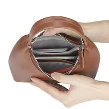 Royal Bagger Genuine Leather Small Handbag For Women – Fashionable Casual Chain Shoulder And Crossbody Bag