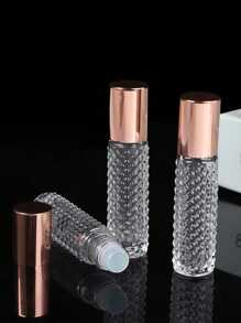 1 件 10ml 精油滚珠瓶、香水瓶、玻璃球按摩空瓶、便携式滚珠玻璃瓶 - 無色 - 查看 8