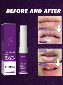 Ark Lips No More! Intensive Repair Lip Balm With Natural Oils For All Skin Tones - Fade Pigmentation, Moisturize & Restore Pinkish Hue Lip Balm For Remove Dark Lip, Nourishing And Repairing, Brightening Dark Lips - White - View 2