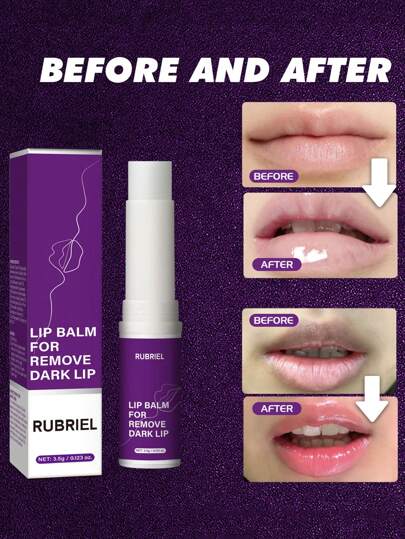 不再有 Ark Lips！强效修复润唇膏，含天然油脂，适合所有肤色 - 淡化色素沉着，滋润和恢复粉红色调，用于去除黑唇，滋养和修复，提亮黑唇