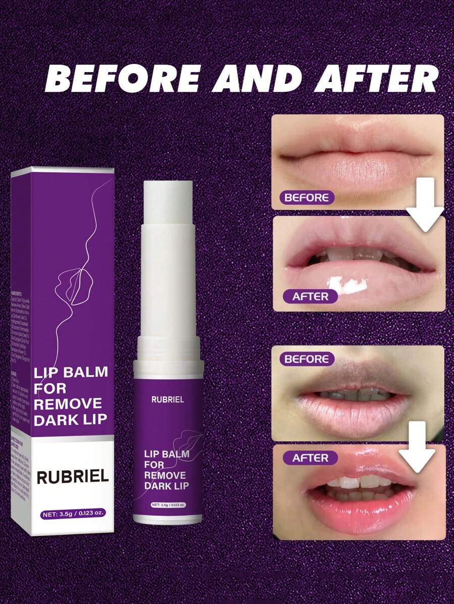 Ark Lips No More! Intensive Repair Lip Balm With Natural Oils For All Skin Tones - Fade Pigmentation, Moisturize & Restore Pinkish Hue Lip Balm For Remove Dark Lip, Nourishing And Repairing, Brightening Dark Lips