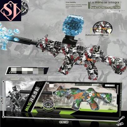 Mini M4 para niños come pistolas de juguete de bomba blanda de pollo (estilo enviado al azar)