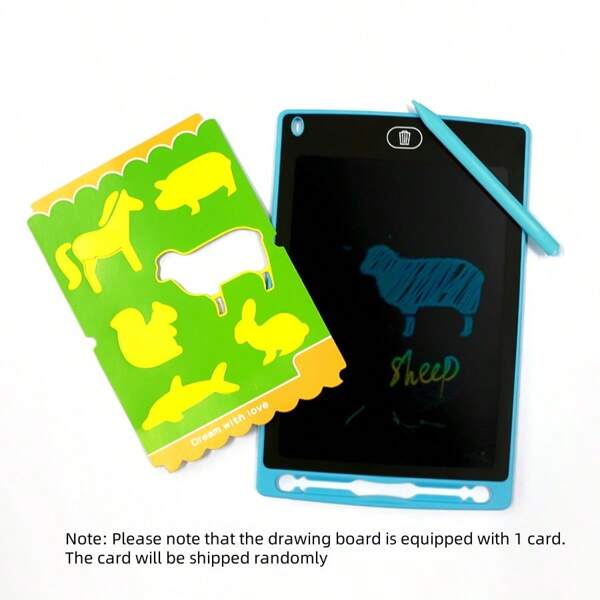 Tableta digital de 6.5 pulgadas/8.8 pulgadas (de color) , un regalo divertido para garabatear, esbozar, escribir a color, pantalla LCD para gráficos digitales y dibujos electrónicos, adecuado para regalos de Navidad, Halloween y cumpleaños