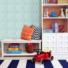 12"X12" 5/10pcs Peel And Stick Backsplash Wall Tiles, Herringbone Chevron Design, Self-Adhesive Wall Stickers For Kitchen, Bathroom, Laundry Room, Home Decorations, Spring Decor
