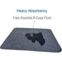 Peepeego Non-Slip Dog Pads Extra Large 72" X 72", Washable Puppy Pads With Fast Absorbent, Reusable, Waterproof For Training, Whelping, Housebreaking, Incontinence, For Playpen - 72x72 inch (Gói 1) - Xem 2