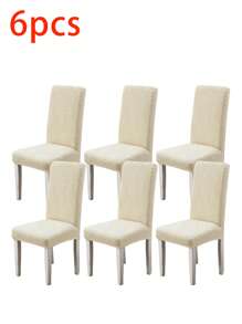 1/2/4/6pcs Stretch Tree Leaf Waterproof Chair Covers, Removable And Washable, Suitable For Home, Restaurant, Party