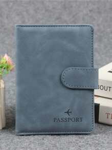 PU Leather Passport Cover RFID Anti-Theft Passport Holder With Multiple Card Slots, Airline Ticket & ID Card Pouch, Travel Accessories Travel Essentials Travel Must Haves Holiday Essentials Holiday Travel Bag - Multicolor - View 17